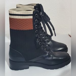 NWOT Azalea‎ Wang Sock Combat Boots